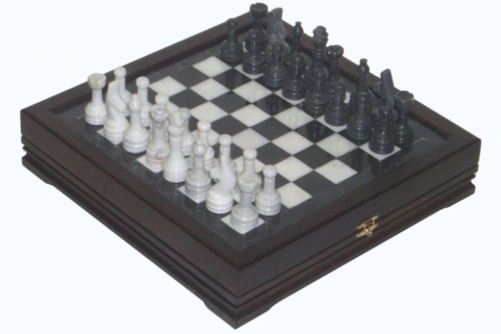 Шахматы каменные малые (высота короля 3,10")