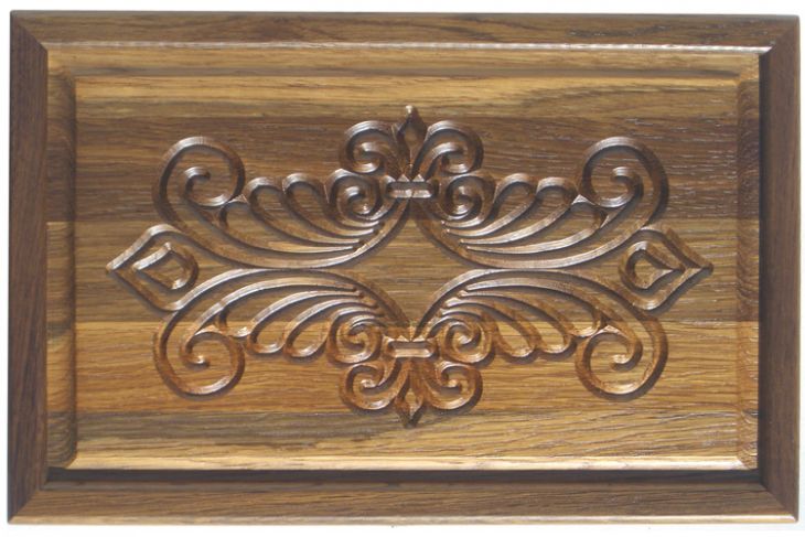 Резные дорожные нарды из массива мореного дуба