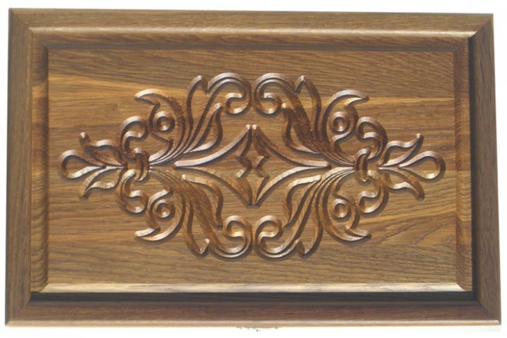 Резные дорожные нарды из массива мореного дуба "Марвиль"