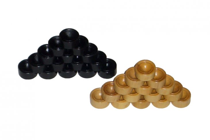 Комплект фишек для игры в нарды