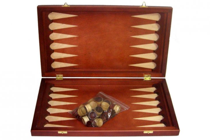 Нарды полированные средние