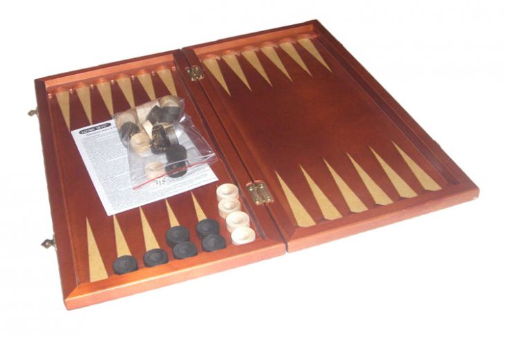 Нарды полированные средние