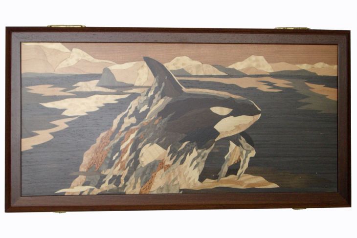 Эксклюзивные нарды "Косатка"