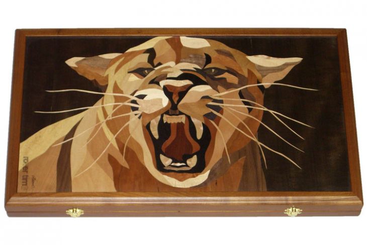 Эксклюзивные нарды "Львица разъяренная"