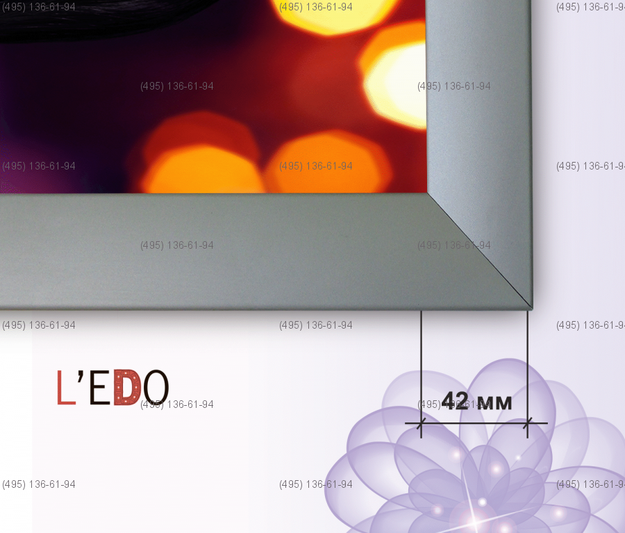 Световая панель L'EDO магнетик A1 (594х841 мм)