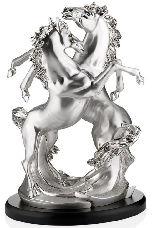 Статуэтка "Танцующие Лошади" (Италия, гальванопластика, 35 см)