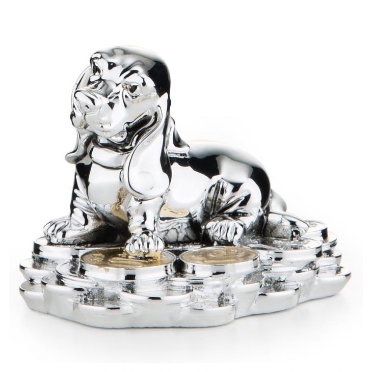 Статуэтка "Собачка на монетах" (Италия)