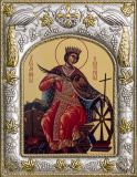 Серебряная икона именная "Екатерина"