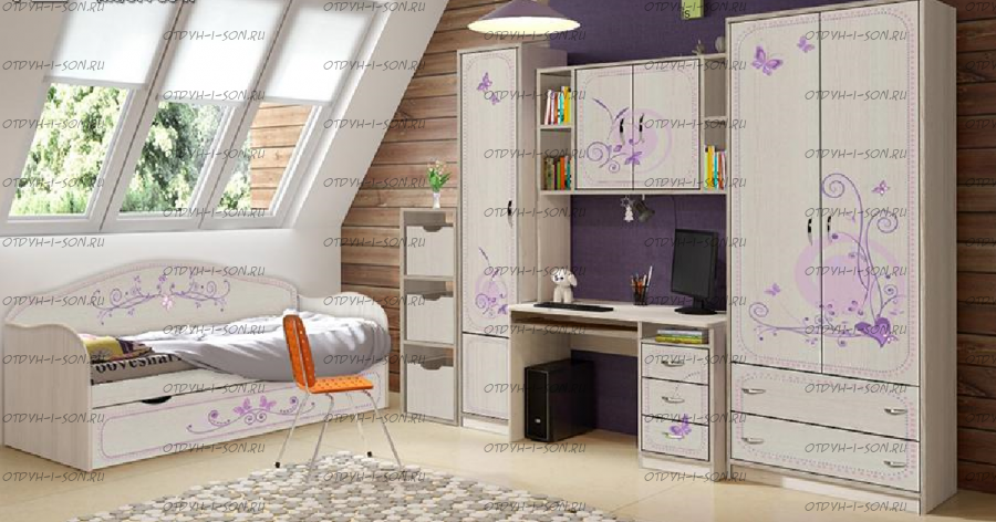 Детская комната Фанки Лилак №9