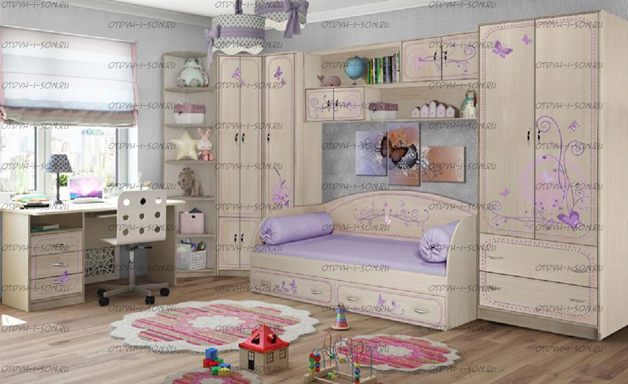 Детская комната Фанки Лилак №10