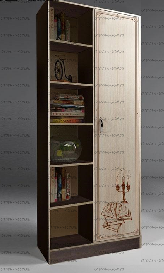 Шкаф-стеллаж Гарри Поттер ГП-13/4 (75х33х200)