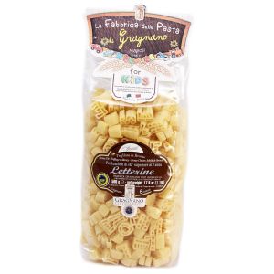 Макароны Алфавит для детей La Fabbrica Della Pasta Gragnano Letterine IGP - 500 г (Италия)