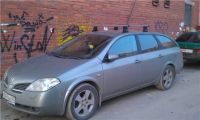 Багажник на крышу Nissan Primera P12 wagon 2002-07, Атлант, аэродинамические дуги