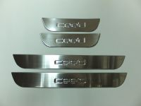 Накладки на пороги, нерж., 4 части (HB 5D) KIA Ceed "12-