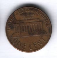 1 цент 1964 г. D  США