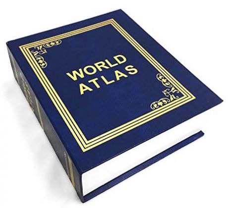 Книга-сейф Атлас Мира