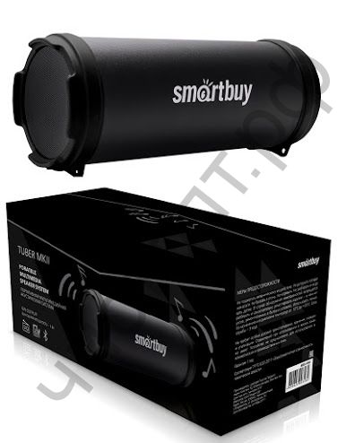 Колонка универс.с радио SmartBuy TUBER MKII MP3-плеер, FM-радио, черная(арт.SBS-4100)