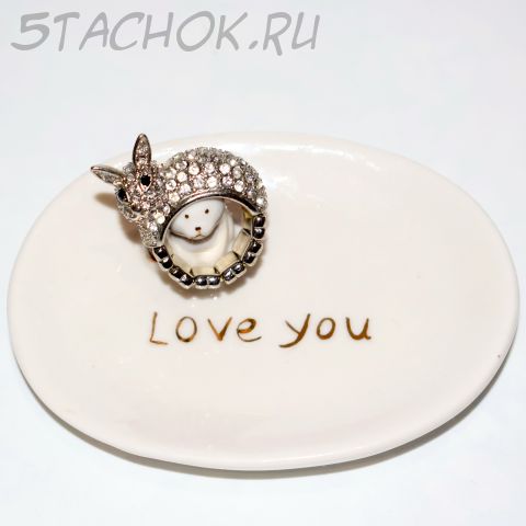 Стрейч-кольцо "Зая" (США)