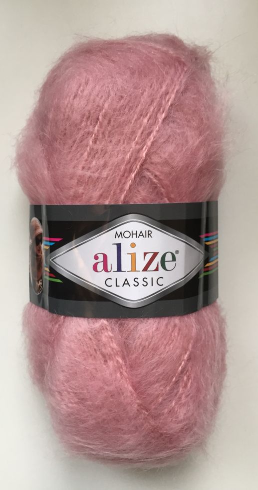 Mohair classik (Alize) 161-пудра