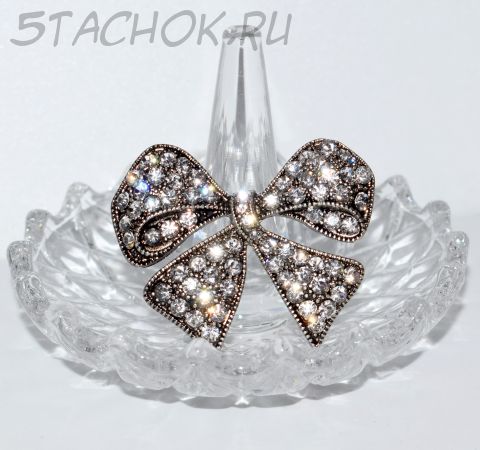 Брошь "Бант для кокетки" (США)