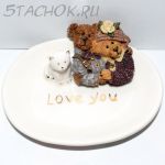 Брошь "Мишкино счастье" (TBC США)