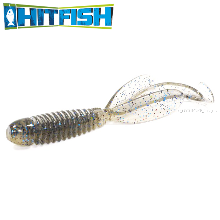 Силиконовая приманка Hitfish Clione "4.5 / упаковка 4 шт / цвет: R136