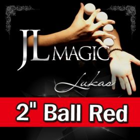 Умножающиеся шары JL Lukas Balls 2" by JL (красные, 3 Balls and Shell)