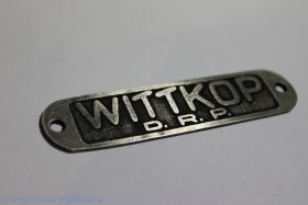 Табличка Wittkopp состаренная