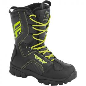 Fly Racing Marker Black/Hi-Vis ботинки зимние для ATV/снегохода