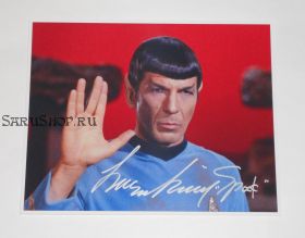 Автограф: Леонард Нимой. Star Trek / Звездный путь. Редкость