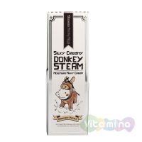Silky Creamy Donkey Steam Moisture Milky Cream Крем для кожи молочный увлажняющий, 100мл - Elizavecca