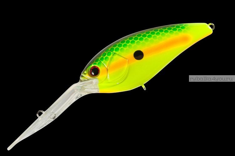 Воблер TsuYoki Plow 75F 75 мм / 26 гр/ Заглубление: 3,8 - 7,2 м / цвет: 614