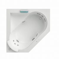 Ванна с подсветкой Jacuzzi Aura Corner 140 Corian 144x144 схема 2