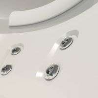 Ванна с подсветкой Jacuzzi Aura Corner 140 Corian 144x144 схема 5