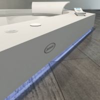 Ванна с подсветкой Jacuzzi Aura Corner 140 Corian 144x144 схема 6