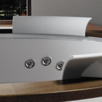 Ванна с подсветкой Jacuzzi Nova Wood 180x180 схема 8