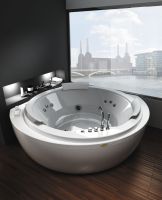 Ванна с подсветкой Jacuzzi Nova Corner 160x160 схема 1