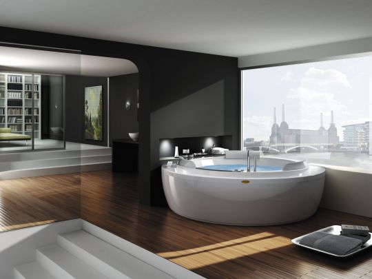 Ванна с подсветкой Jacuzzi Nova Corner 160x160 схема 6