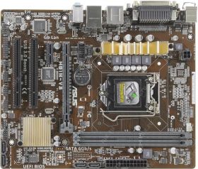 Материнская плата ASUS H81M-V3/C/SI, LGA 1150, mATX, Ret