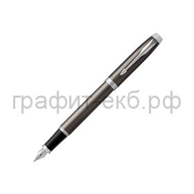 Ручка перьевая Parker IM Core Dark Espresso CT F321 перо нерж.сталь 1931650