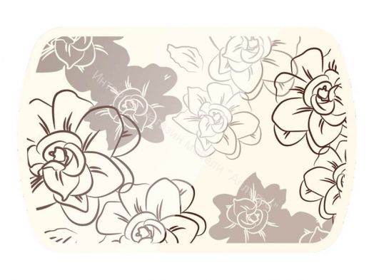 Стол обеденный "Бостон" Ваниль/хром триумф