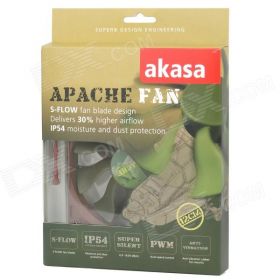 Вентилятор Akasa 120x120x25 Apache S-Flow PWM AK-FN057