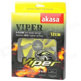 Вентилятор Akasa 120x120x25 Viper S-Flow PWM AK-FN059