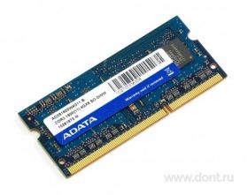 Модуль памяти Adata DDR3 1600 SO-DIMM 4Gb AD3S1600W4G11-B