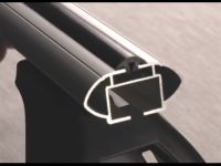 Багажник на крышу Nissan Sentra, Lux, аэродинамические дуги (53 мм)