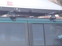 Багажник на крышу Volkswagen Transporter T4 (1990-2003), Атлант, аэродинамические дуги
