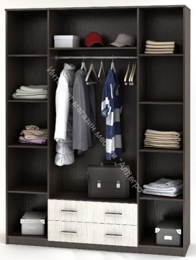 Шкаф распашной "Квадро"