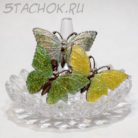 Брошь "Три бабочки" (США)