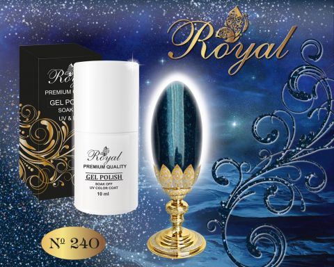 ROYAL №240 гель лак 10 мл.