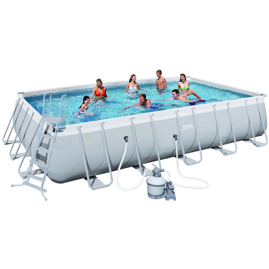 Каркасный бассейн Bestway 56471 (671х366х132) с песочным фильтром